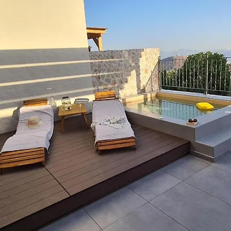 Rosa - Luxury With Panoramic Views فيلة Lagoudi Zia