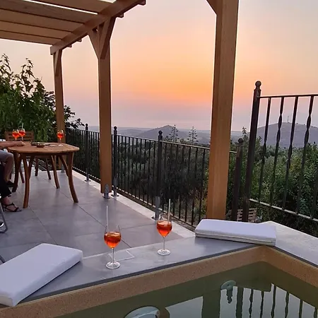 Rosa - Luxury With Panoramic Views Lagoudi Zia